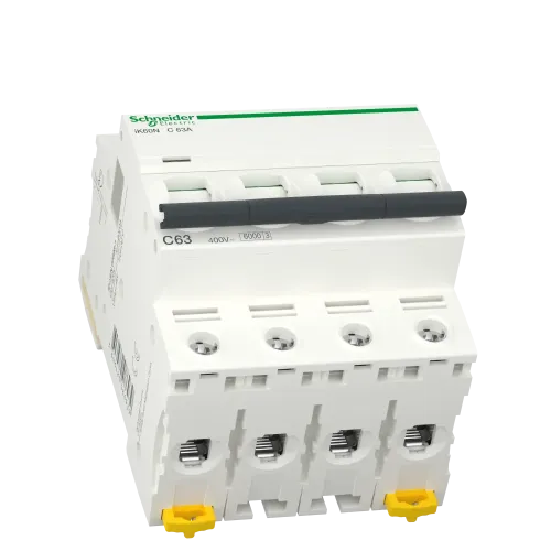 Автоматический выключатель 63А, 4 полюса, кривая C, IK60N Acti9 Schneider Electric A9K24463