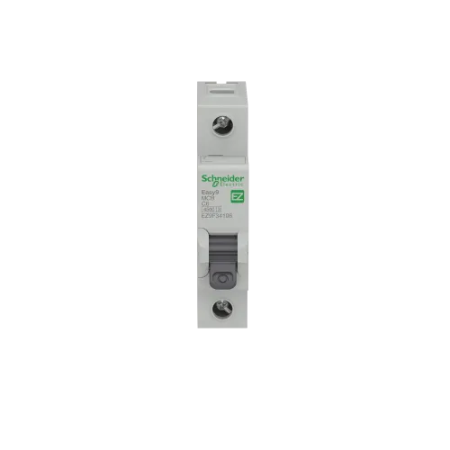 Автомат 6 А, 1 полюс, тип С, EZ9F34106 Schneider Easy9