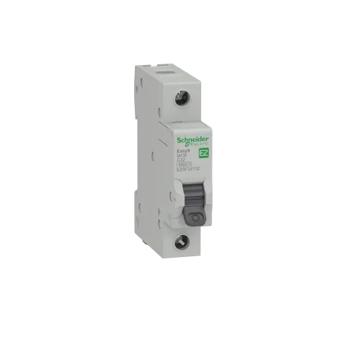 Автомат 32 А, 1 полюс, тип С, EZ9F34132 Schneider Easy9
