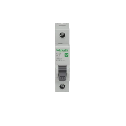 Автомат 50 А, 1 полюс, тип С, EZ9F34150 Schneider Easy9