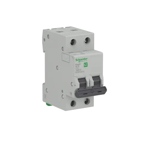 Автомат 10 А, 2 полюса, тип С, EZ9F34210 Schneider Easy9