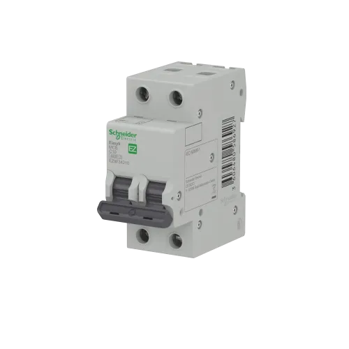 Автомат 10 А, 2 полюса, тип С, EZ9F34210 Schneider Easy9