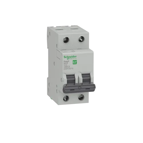 Автомат 10 А, 2 полюса, тип С, EZ9F34210 Schneider Easy9