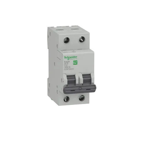 Автомат 20 А, 2 полюса, тип С, EZ9F34220 Schneider Easy9