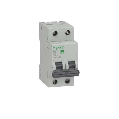 Автомат 25 А, 2 полюса, тип С, EZ9F34225 Schneider Easy9