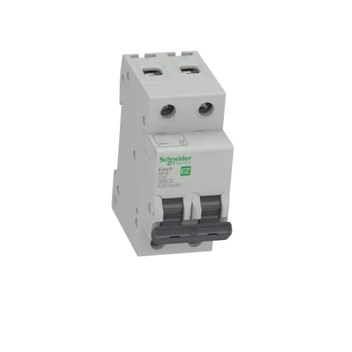 Автомат 25 А, 2 полюса, тип С, EZ9F34225 Schneider Easy9