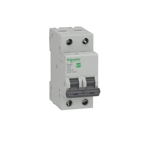 Автомат 40 А, 2 полюса, тип С, EZ9F34240 Schneider Easy9