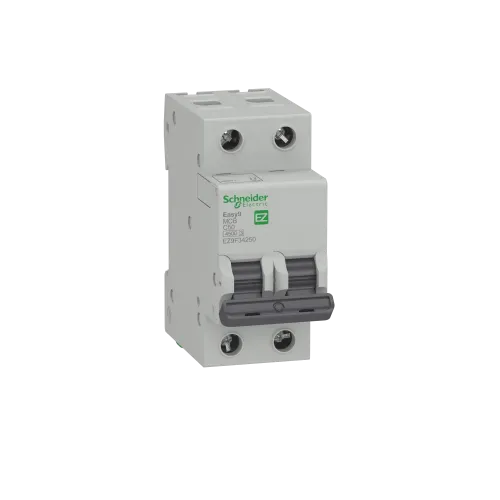 Автомат 50 А, 2 полюса, тип С, EZ9F34250 Schneider Easy9