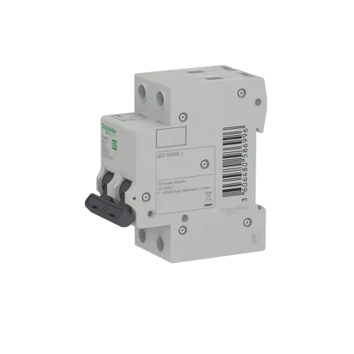 Автомат 63 А, 2 полюса, тип С, EZ9F34263 Schneider Easy9