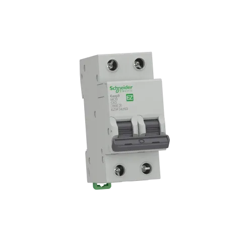 Автомат 63 А, 2 полюса, тип С, EZ9F34263 Schneider Easy9