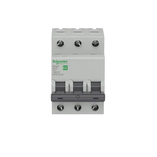 Автомат 6 А, 3 полюса, тип С, EZ9F34306 Schneider Easy9