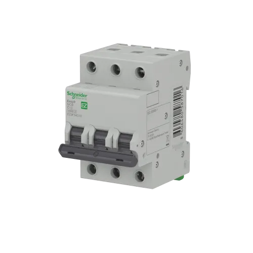 Автомат 10 А, 3 полюса, тип С, EZ9F34310 Schneider Easy9