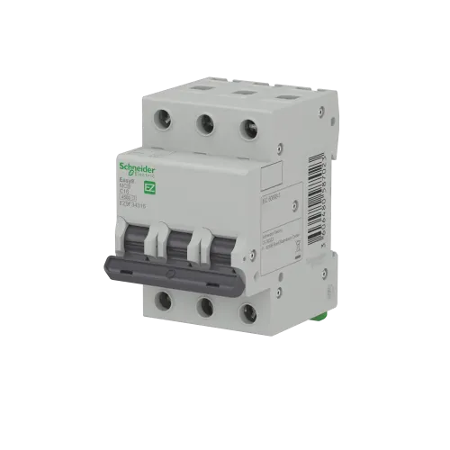 Автомат 16 А, 3 полюса, тип С, EZ9F34316 Schneider Easy9