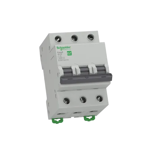 Автомат 16 А, 3 полюса, тип С, EZ9F34316 Schneider Easy9