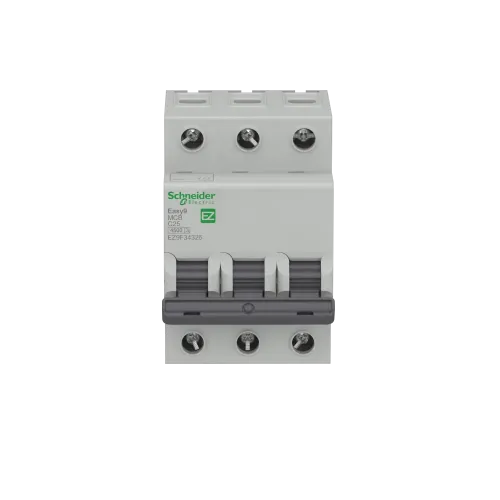 Автомат 25 А, 3 полюса, тип С, EZ9F34325 Schneider Easy9