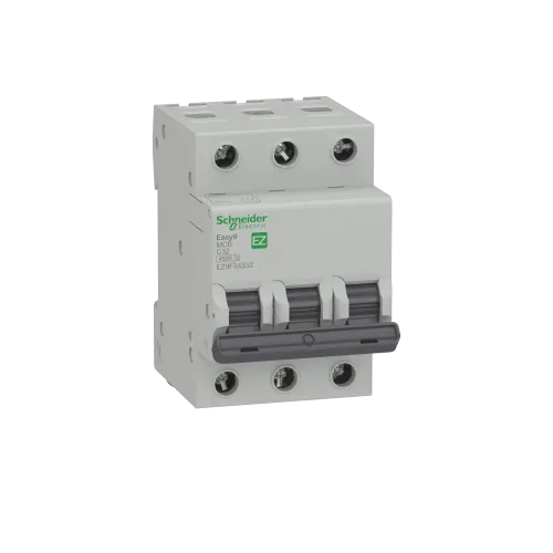 Автомат 32 А, 3 полюса, тип С, EZ9F34332 Schneider Easy9