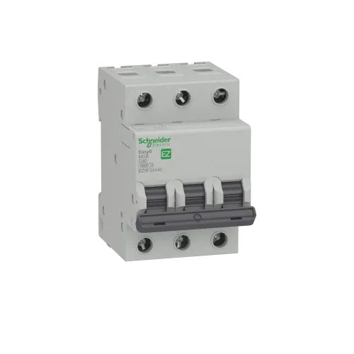 Автомат 40 А, 3 полюса, тип С, EZ9F34340 Schneider Easy9