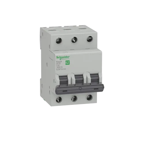 Автомат 40 А, 3 полюса, тип С, EZ9F34340 Schneider Easy9