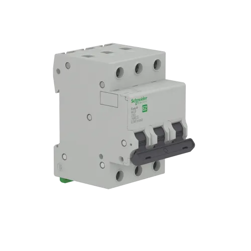 Автомат 50 А, 3 полюса, тип С, EZ9F34350 Schneider Easy9