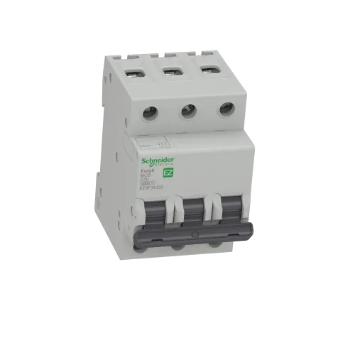 Автомат 63 А, 3 полюса, тип С, EZ9F34363 Schneider Easy9