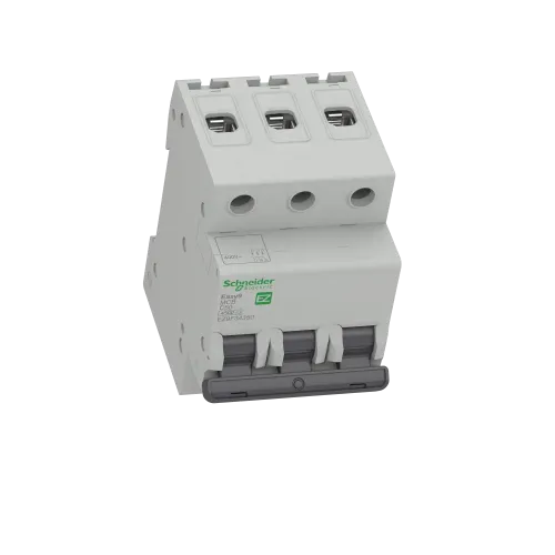 Автомат 63 А, 3 полюса, тип С, EZ9F34363 Schneider Easy9