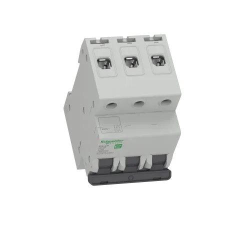 Автомат 63 А, 3 полюса, тип С, EZ9F34363 Schneider Easy9