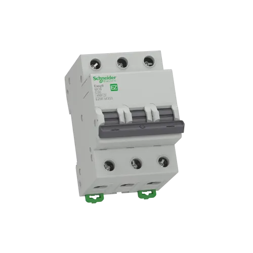 Автомат 63 А, 3 полюса, тип С, EZ9F34363 Schneider Easy9