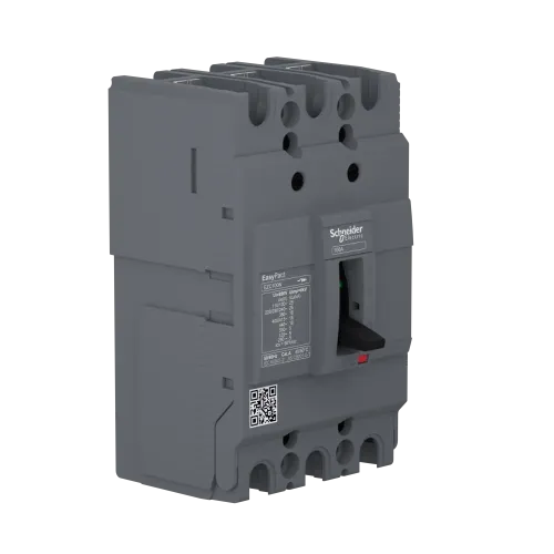 Силовой автоматический выключатель 80 А, трехфазный, 15кА, EasyPact Schneider EZC100N3080