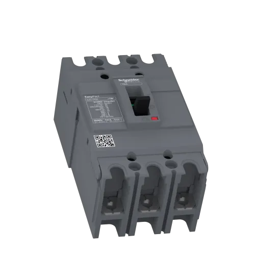 Силовой автоматический выключатель 80 А, трехфазный, 15кА, EasyPact Schneider EZC100N3080