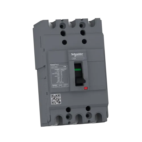 Силовой автоматический выключатель 80 А, трехфазный, 15кА, EasyPact Schneider EZC100N3080