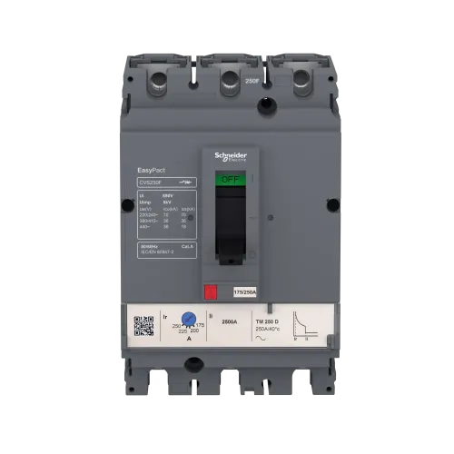 Автоматический выключатель 80А, 3 полюса, EasyPact CVS100F TM80D Schneider Electric LV510336