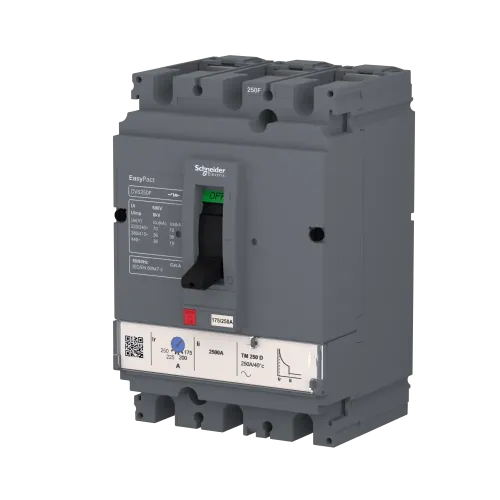 Автоматический выключатель 100А, 3 полюса, EasyPact CVS100F TM100D Schneider Electric LV510337