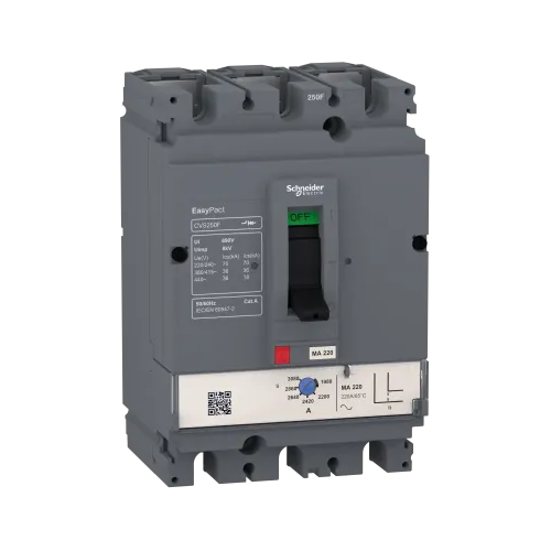 Автоматический выключатель 100А, 3 полюса, EasyPact CVS100F MA100 Schneider Electric LV510445
