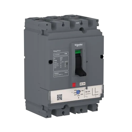 Автоматический выключатель 100А, 3 полюса, EasyPact CVS100F MA100 Schneider Electric LV510445