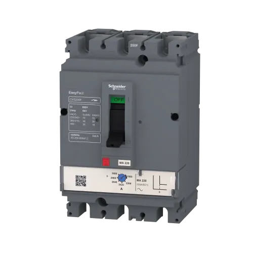 Автоматический выключатель 100А, 3 полюса, EasyPact CVS100F MA100 Schneider Electric LV510445