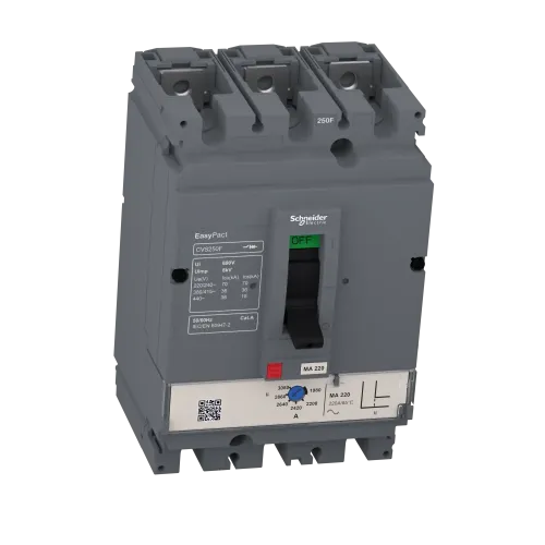 Автоматический выключатель 100А, 3 полюса, EasyPact CVS100F MA100 Schneider Electric LV510445