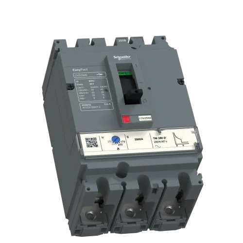 Автоматический выключатель 250А, 3 полюса, EasyPact CVS250B TM250D Schneider Electric LV525303