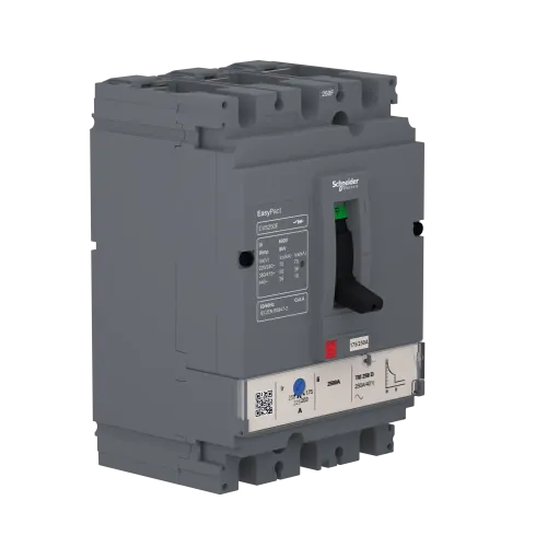 Автоматический выключатель 200А, 3 полюса, EasyPact CVS250F TM200D Schneider Electric LV525332
