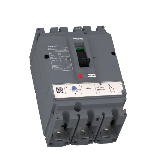 Автоматический выключатель 200А, 3 полюса, EasyPact CVS250F TM200D Schneider Electric LV525332