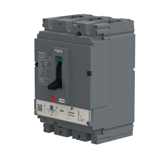 Автоматический выключатель 250А, 3 полюса, EasyPact CVS250F TM250D Schneider Electric LV525333