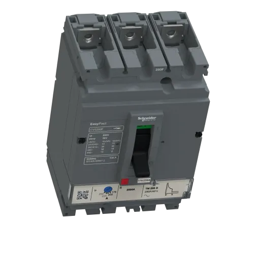 Автоматический выключатель 250А, 3 полюса, EasyPact CVS250F TM250D Schneider Electric LV525333