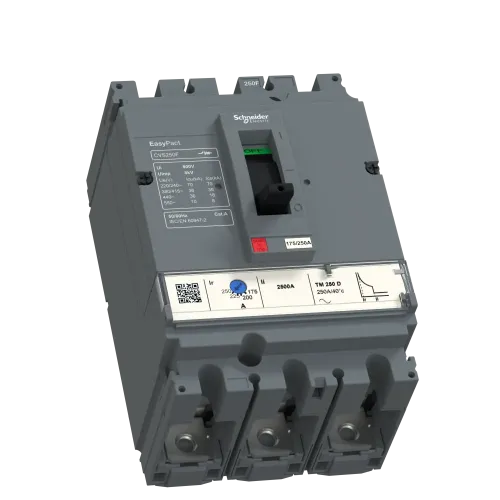 Автоматический выключатель 250А, 3 полюса, EasyPact CVS250F TM250D Schneider Electric LV525333
