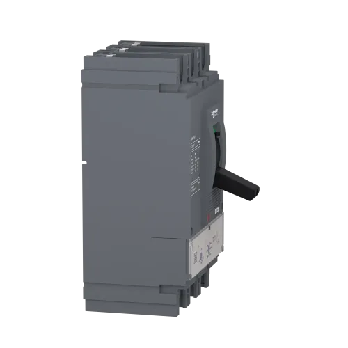 Автоматический выключатель 600А, 3 полюса, EasyPact CVS630F TM600D Schneider Electric LV563306