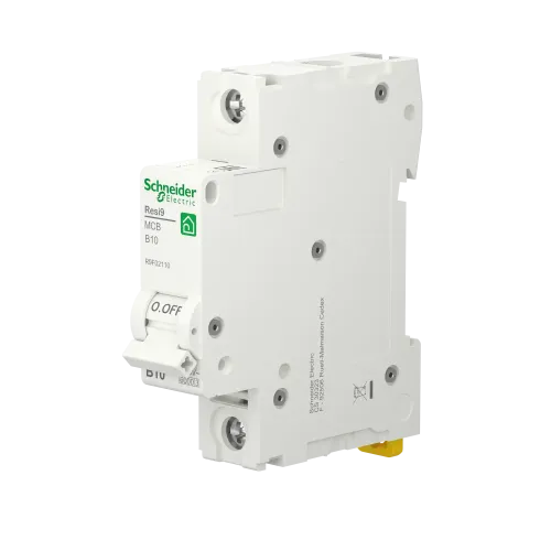 Автоматический выключатель 10А, 1 полюса, уставка В, Resi9 R9F02110 Schneider Electric