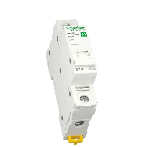 Автоматический выключатель 10А, 1 полюса, уставка В, Resi9 R9F02110 Schneider Electric
