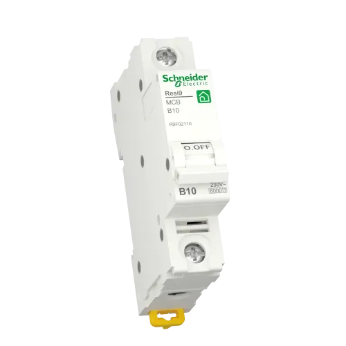 Автоматический выключатель 10А, 1 полюса, уставка В, Resi9 R9F02110 Schneider Electric