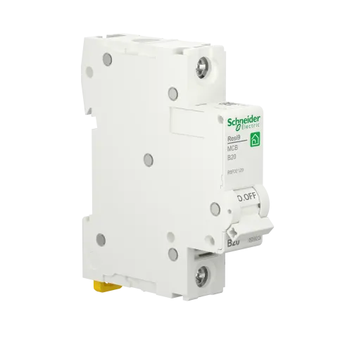 Автоматический выключатель 20А, 1 полюса, уставка В, Resi9 R9F02120 Schneider Electric