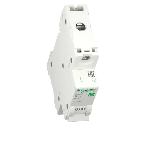 Автоматический выключатель 25А, 1 полюса, уставка В, Resi9 R9F02125 Schneider Electric