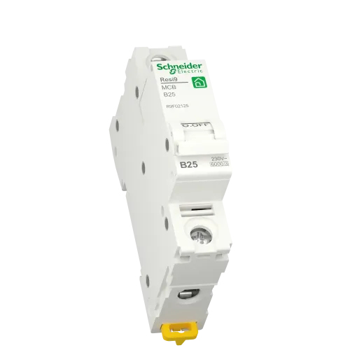 Автоматический выключатель 25А, 1 полюса, уставка В, Resi9 R9F02125 Schneider Electric