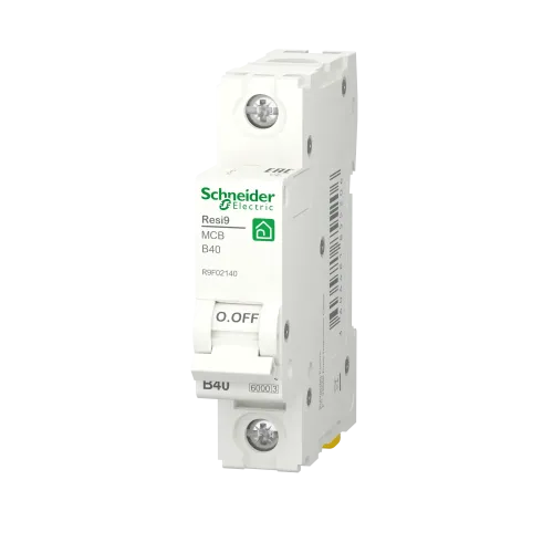 Автоматический выключатель 40А, 1 полюса, уставка В, Resi9 R9F02140 Schneider Electric